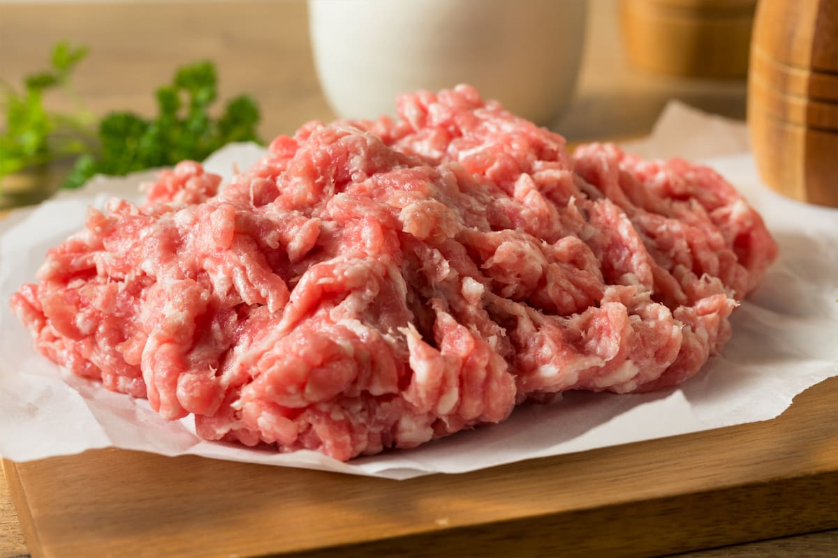 豚ひき肉の画像